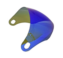 Carica l'immagine nel visualizzatore di Gallery, N4A21BB - VISIERA SPECCHIATA BLU PER CASCO DF34
