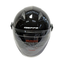 Carica l'immagine nel visualizzatore di Gallery, N4DF34SBL - CASCO JET SHINY BLACK TG.L