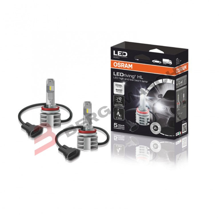 BGE0367211CW - COPPIA LAMPADINE OSRAM A LED 12/24V H11