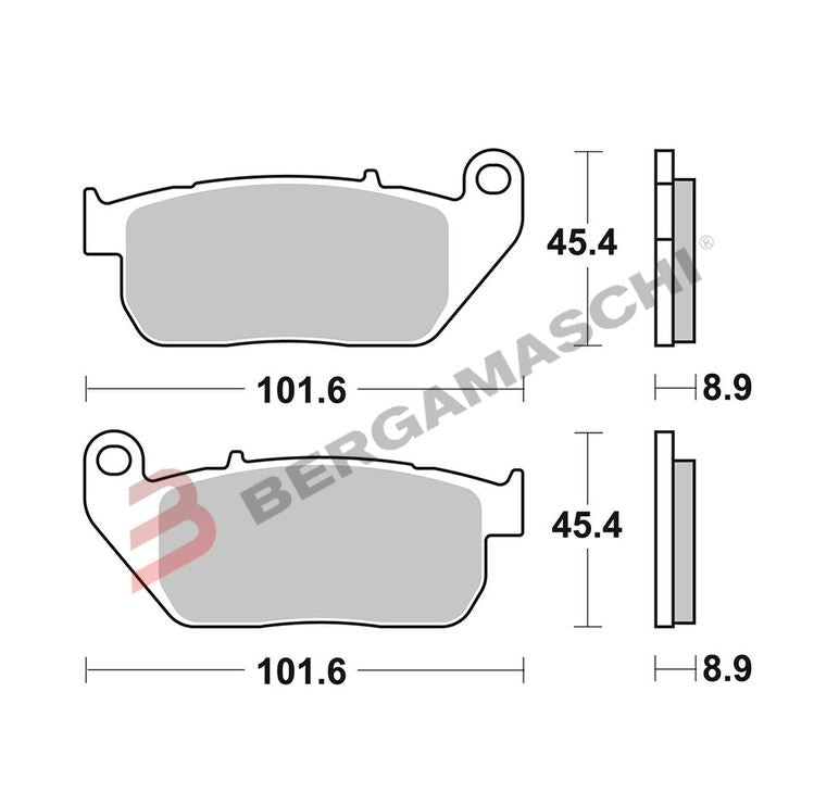 BG07HD13SA - PASTIGLIE BREMBO SA 07HD13SA