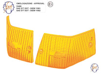 Carica l'immagine nel visualizzatore di Gallery, CI1729-OR - COPPIA VETRI FRECCE POST V.PX ARCOB ARAN
