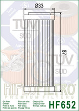 Carica l'immagine nel visualizzatore di Gallery, AHHF652 - FILTRO OLIO HF652 SX-F 250 13-18