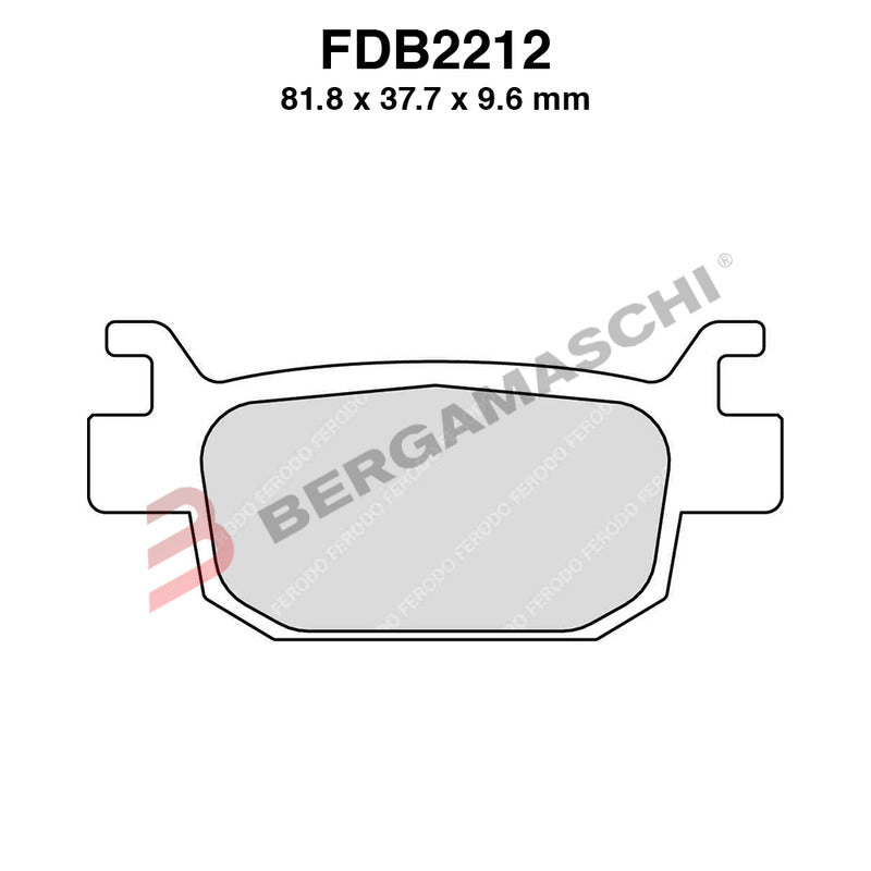BGFDB2212EF - PASTIGLIE FERODO FDB2212EF