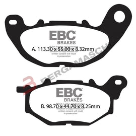 BGR2370500 - SERIE PASTIGLIE SFAC705 X-MAX 125-300