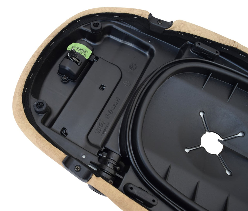 PICM02520200E8 - CM02520200E8 - SELLA COMPLETA VESPA LX MARRONE 50-125-150CC ANNO <2005 CODICE ORIGINALE CM02520200E8