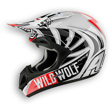 Carica l'immagine nel visualizzatore di Gallery, CASCO AIROH ROAD JUMER WILD WOLF TG.XL