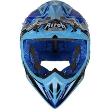 Carica l'immagine nel visualizzatore di Gallery, CASCO OFF ROAD AIROH 2.2 CHECK BLUE TG.L