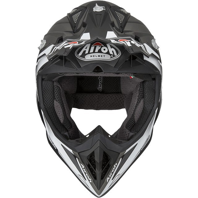 CASCO OFF ROAD AIROH 2.2 CHECK WHITE XL
