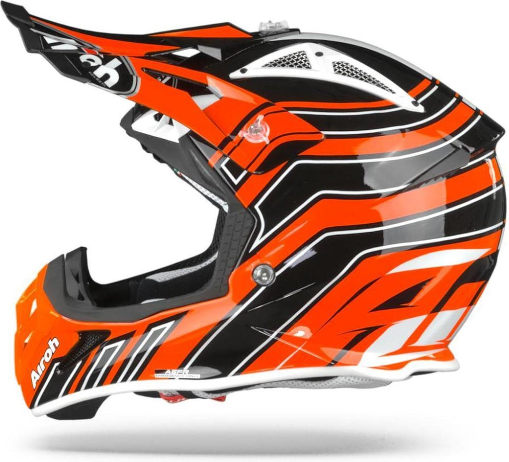 CASCO AVIATOR ACE ART ORANGE GLOSS TG XS