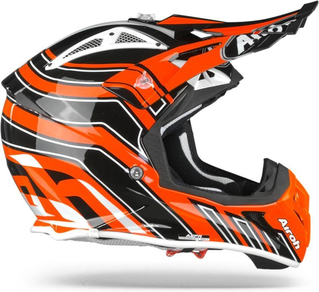 CASCO AVIATOR ACE ART ORANGE GLOSS TG XS