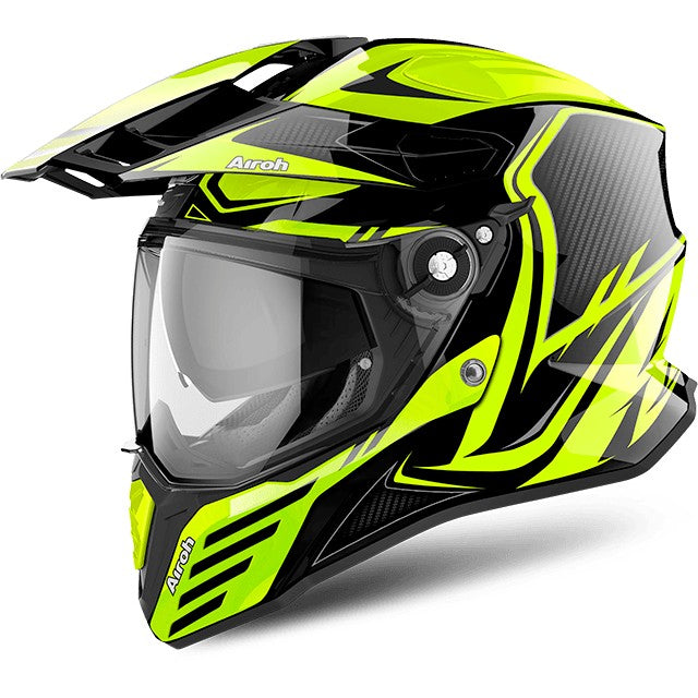 CASCO AIROH INTEGRALE COMMANDER TG L YEL