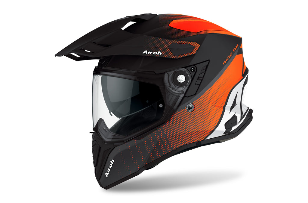 CASCO COMMANDER PROGRES ORANGE MATT TG S