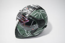 Carica l'immagine nel visualizzatore di Gallery, CASCO AIROH J106 COMMANDGREEN MATT TG.XL