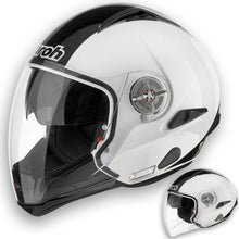 Carica l'immagine nel visualizzatore di Gallery, CASCO JET J109 WHITE GLOSS TG.M