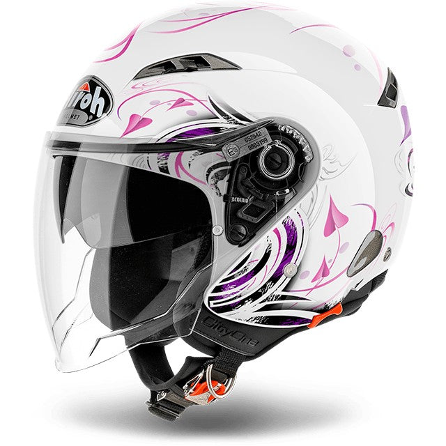 CASCO JET AIROH CITY ONE HEART GLOSS M