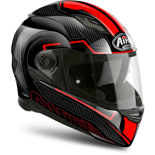 CASCO AIROH INTEG MOVEMENT-S BL/RED L