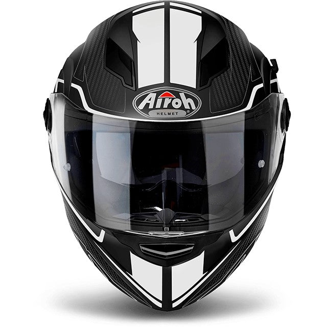 CASCO AIROH INTEG MOVEMENT-S BL/WHITE  S