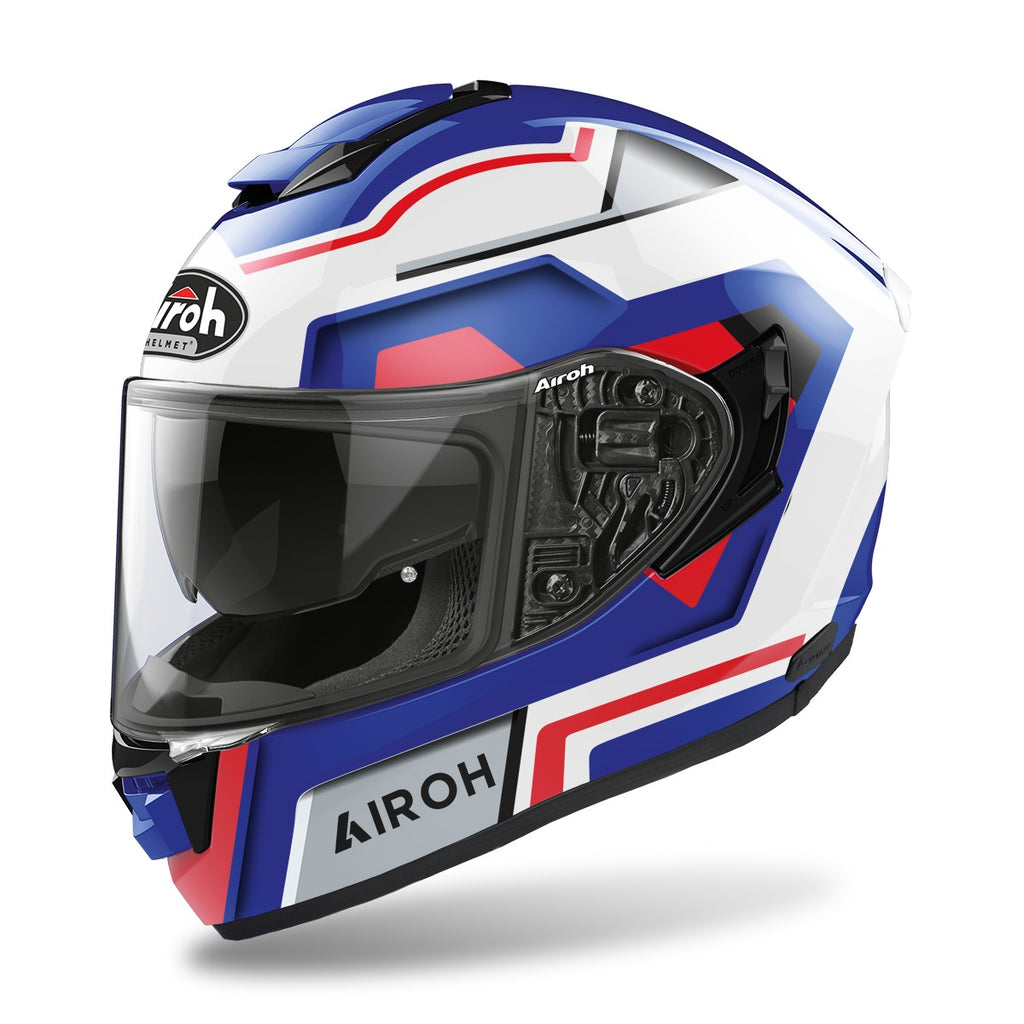 CASCO ST.501 SQUARE BLUE/RED GLOSS TG.L