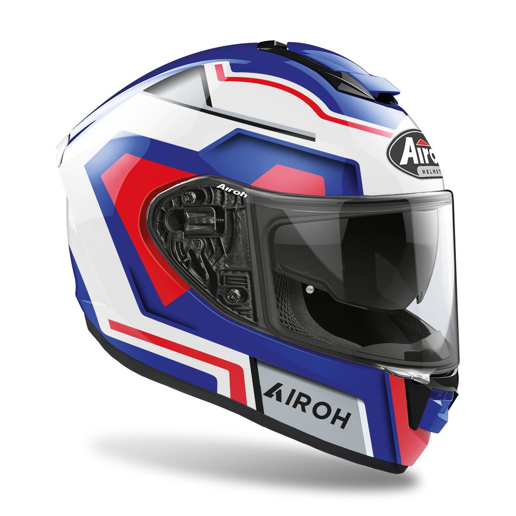 CASCO ST.501 SQUARE BLUE/RED GLOSS TG.M