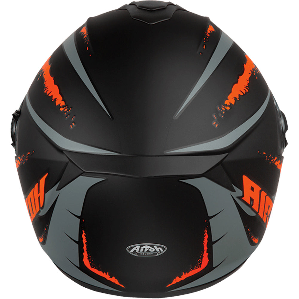 CASCO AIROH ST301 LOGO ORANGE MATT TG.S