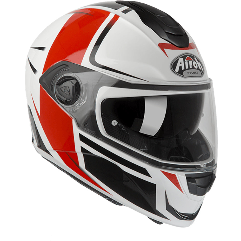 CASCO AIROH ST301 RED GLOSS TAG.S