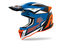 Carica l'immagine nel visualizzatore di Gallery, CASCO STRYCKER AXE ORANGE/BLUE MATT T.XS