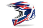 CASCO STRYCKER AXE BLUE/RED GLOSS TG.M