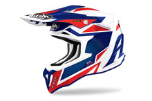 Carica l'immagine nel visualizzatore di Gallery, CASCO STRYCKER AXE BLUE/RED GLOSS TG.S