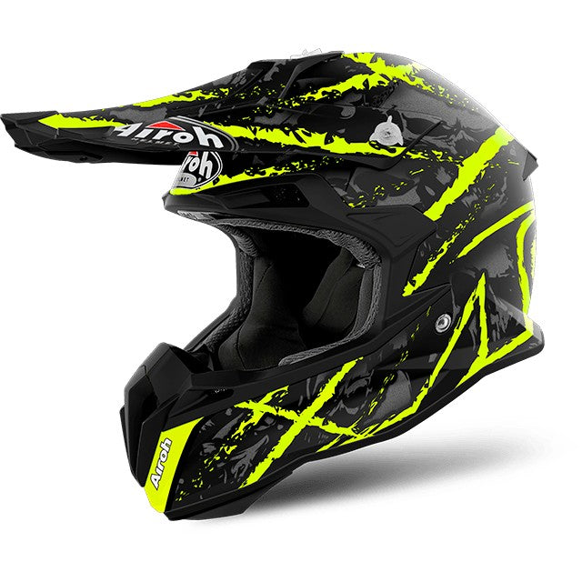 CASCO AIROH OFF ROAD TERMINATOR YEL T XL