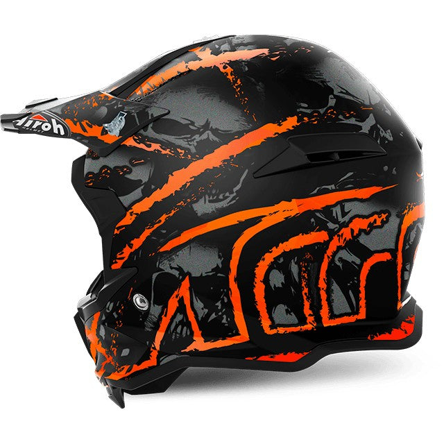 CASCO AIROH OFF ROAD TERMINATOR RED TG.M