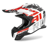 CASCO OFF-ROAD TERMINATOR HANGER RED MATT TAGLIA XS