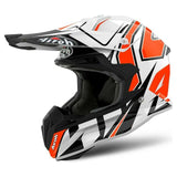 CASCO OFF ROAD AIROH TERMINATOR ORANGE TAGLIA XL