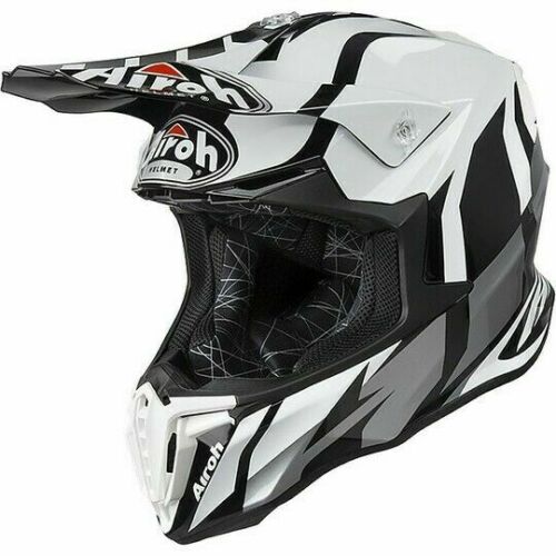 CASCO AIROH GREAT GREY GLOSS TG L