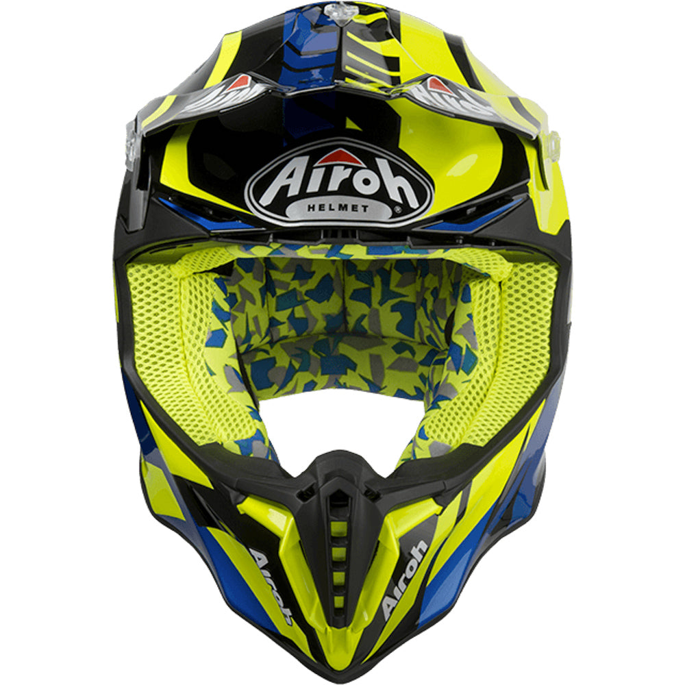 CASCO AIROH GREAT YELLOW MATT TG.M