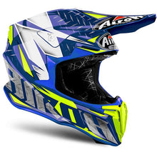Carica l'immagine nel visualizzatore di Gallery, CASCO AIROH OFF ROAD IRON BLUE TG.L