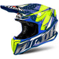CASCO AIROH OFF ROAD IRON  BLUE TG.XL