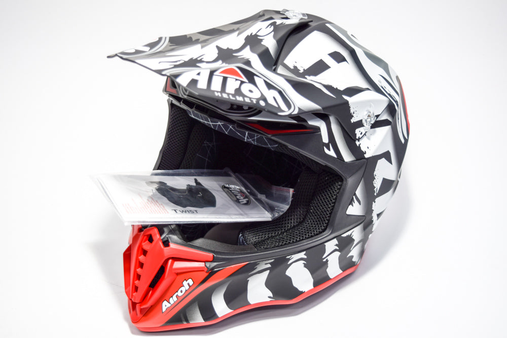 CASCO AIROH TWIST LEGEND MATT TG.L