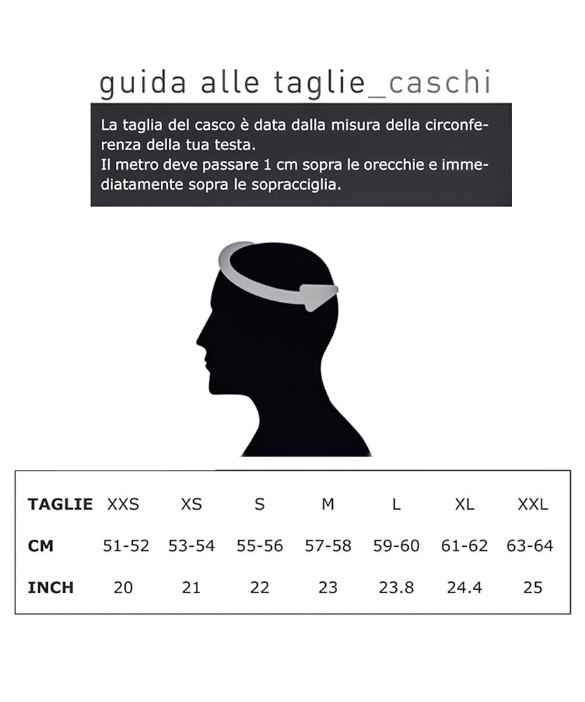 CASCO AIROH ROAD TWIST MIX ORANGE TG.S