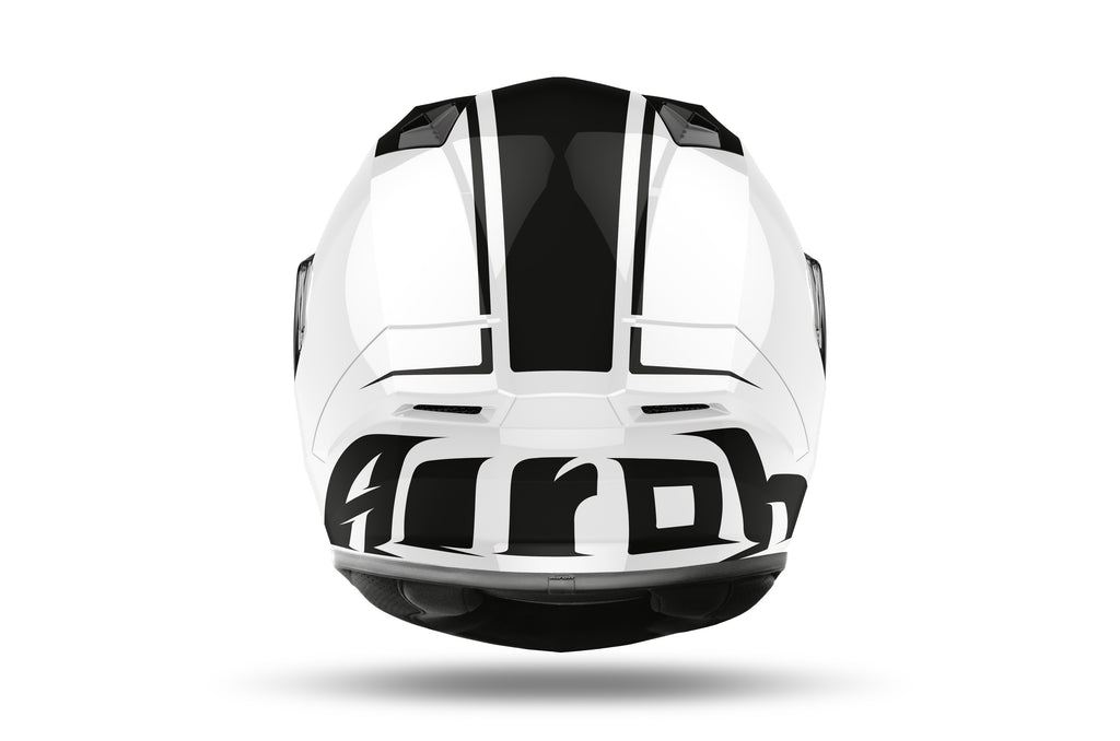 CASCO AIROH VALOR MARSHALL WHITE TG.M
