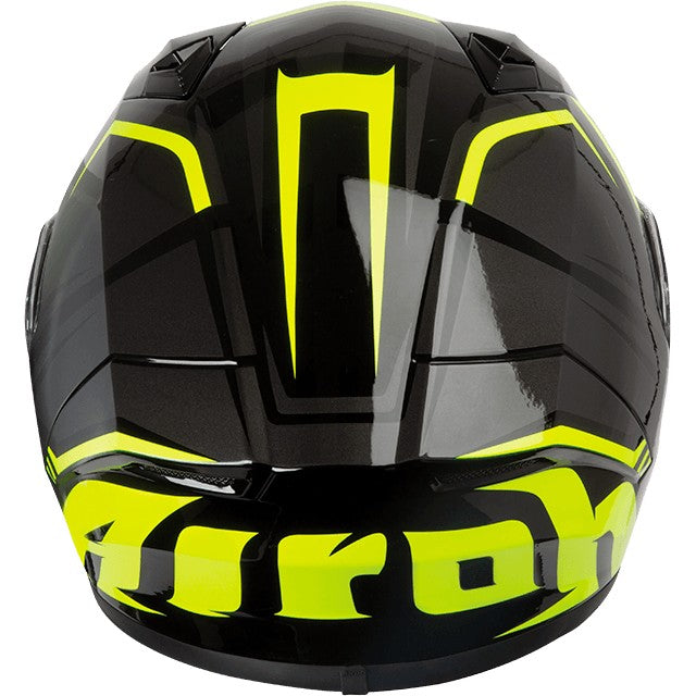 CASCO AIROH VALOR RAPTOR YELLOW GLOS T.M