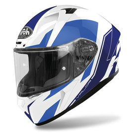 CASCO VALOR WINGS BLUE GLOSS TG.L