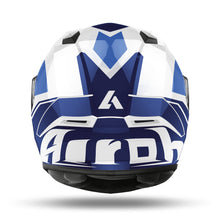 Carica l&#39;immagine nel visualizzatore di Gallery, CASCO VALOR WINGS BLUE GLOSS TG.L