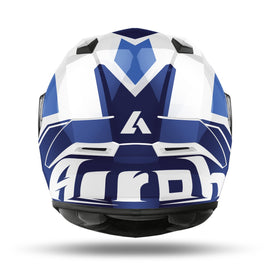 CASCO VALOR WINGS BLUE GLOSS TG.L
