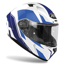 Carica l'immagine nel visualizzatore di Gallery, CASCO VALOR WINGS BLUE GLOSS TG.S