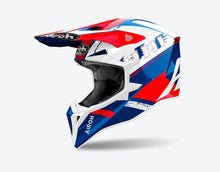 Carica l'immagine nel visualizzatore di Gallery, CASCO WRAAAP FEEL BLUE/RED GLOSS TG.L