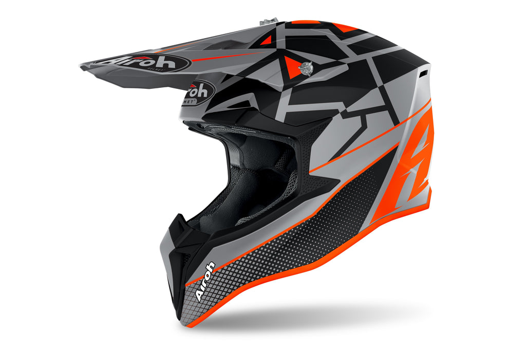 CASCO WRAAP MOOD ORANGE MATT TG.XS