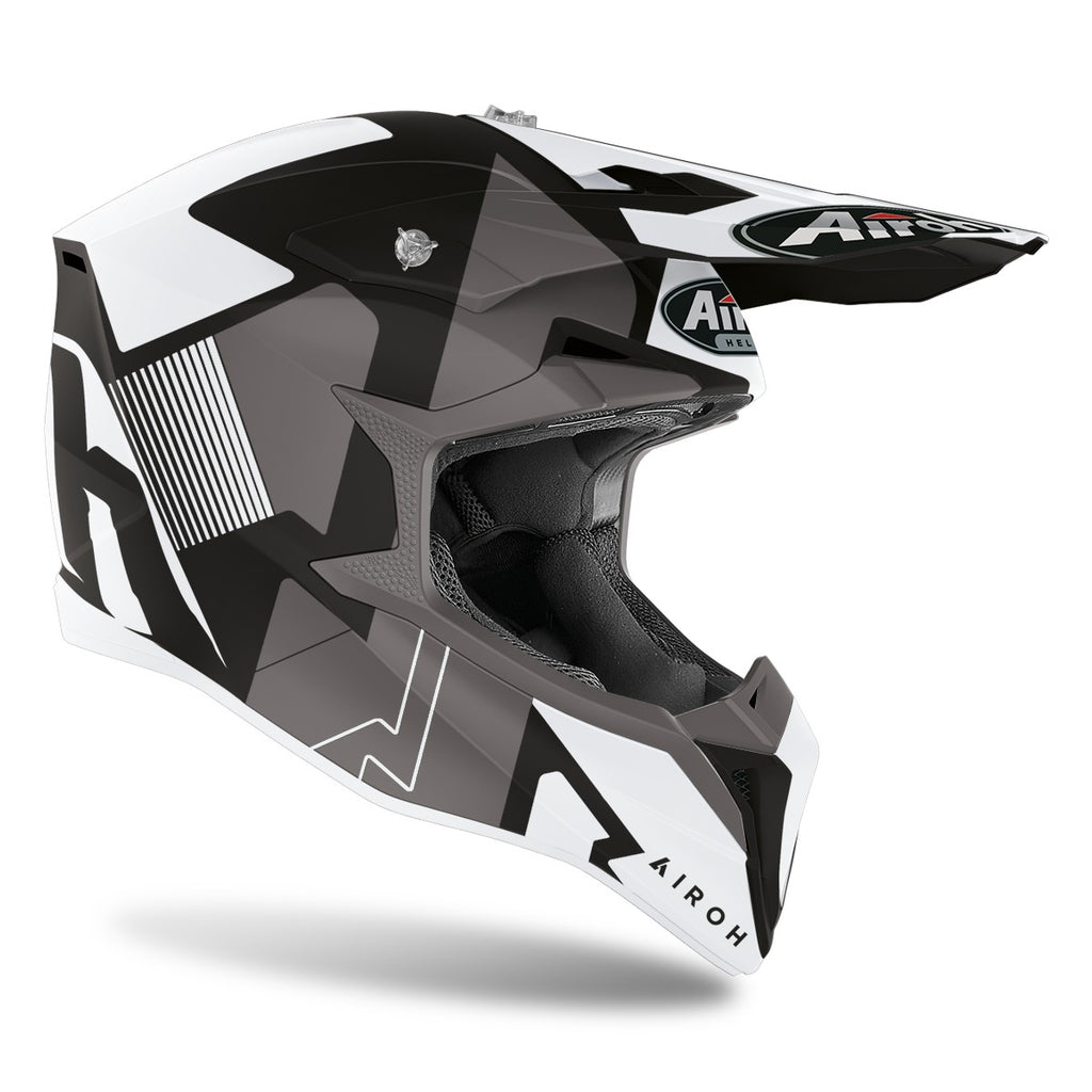 CASCO WRAAP RAZE MATT BLACK TG.XS