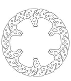 DF5320AW - DISCO FRENO POSTERIORE YZ-F 250 DAL 2019 AL 2020