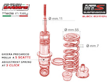 Carica l'immagine nel visualizzatore di Gallery, CI18401-RR - AMM ANT HI-TECH CARBONE V.50-125ET3 ROSS