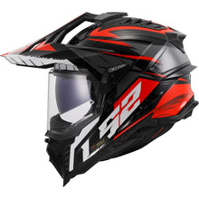 Carica l'immagine nel visualizzatore di Gallery, 4U467012232M - CASCO MX701 EXPLORER SPIRE B/T/R TG.M 06
